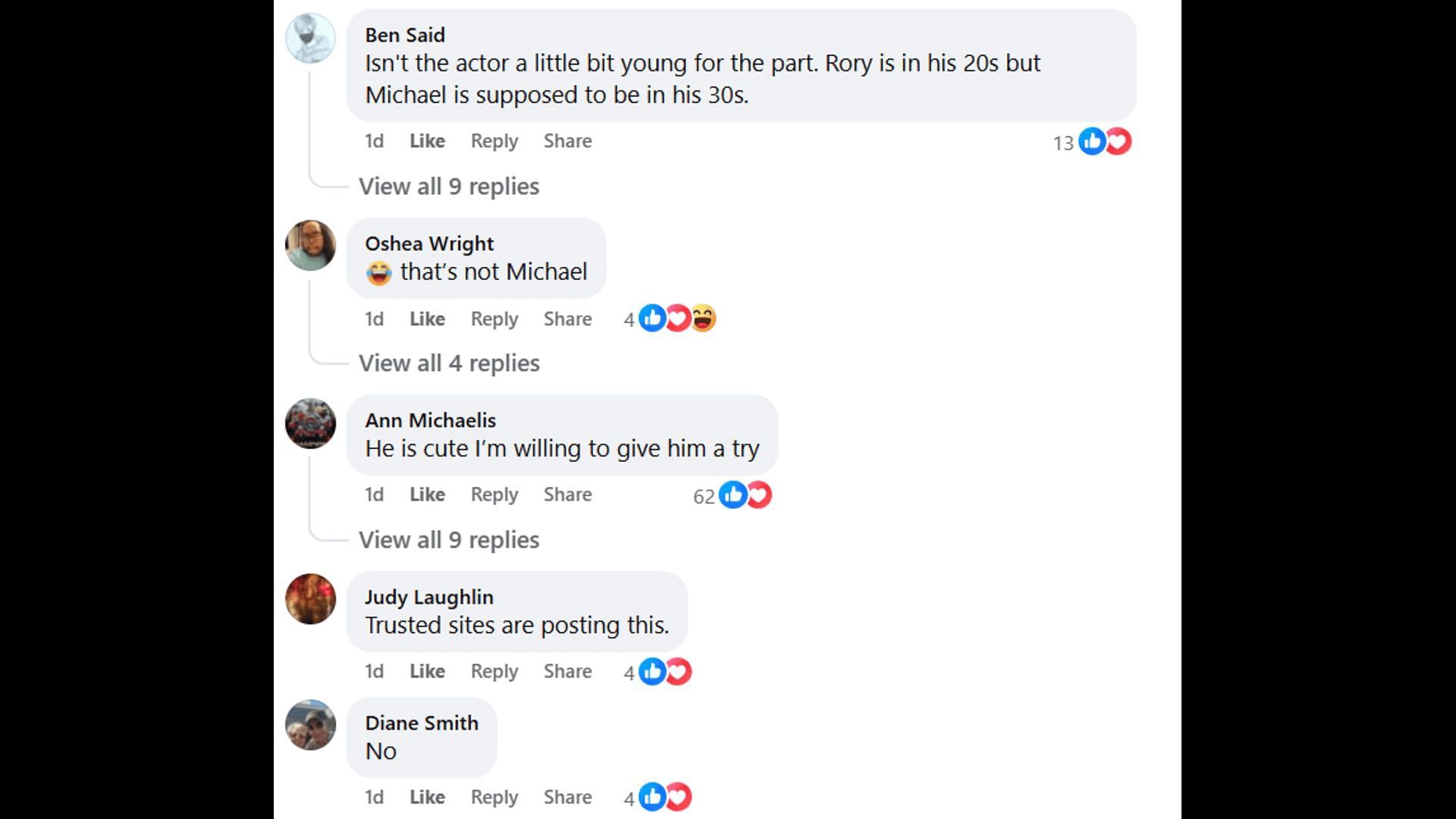 Fans discuss Michael's new casting choice (Image via Facebook/General Hospital Fans - Official)